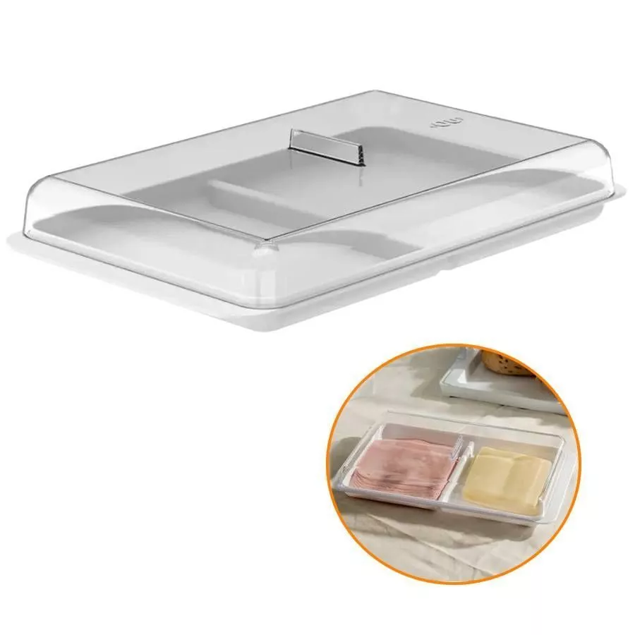 Porta Frios Break Duplo Branco